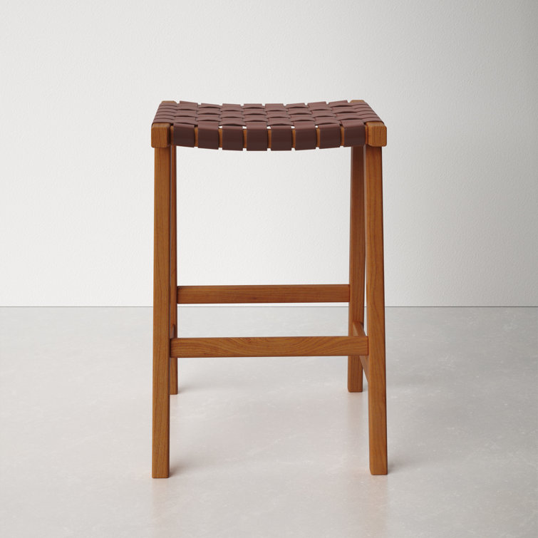 Strap best sale counter stool